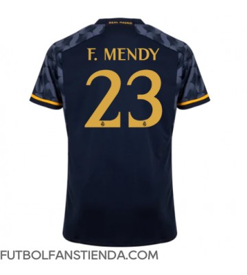 Real Madrid Ferland Mendy #23 Segunda Equipación 2023-24 Manga Corta